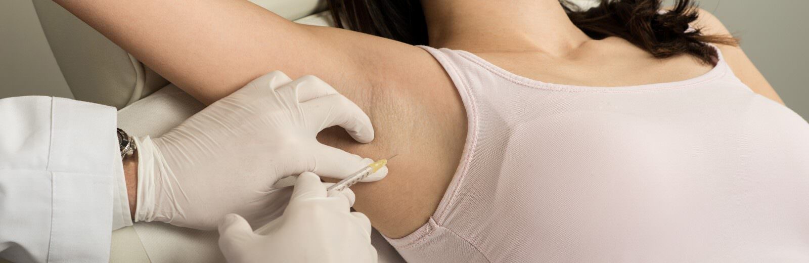 Botox gegen Schwitzen bei Dermacare