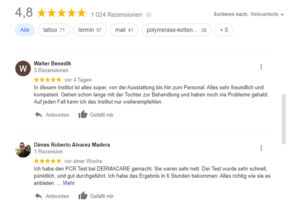 Danke für Ihr tolles Feedback